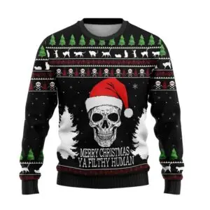 Skull Christmas Sweater