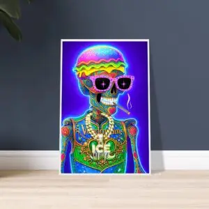 'Lifestyles' Framed NFT Art